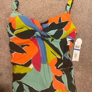 Anne Cole Colorful Floral Women's Swim Camisole